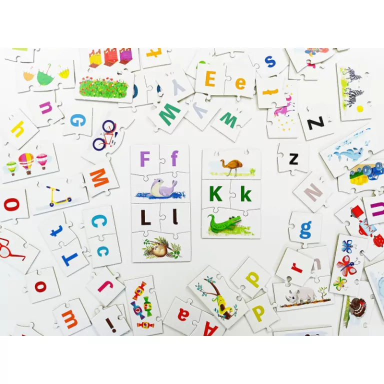 Kapitan nauka. Puzzle edukacyjne. Alfabet 3-6 lat