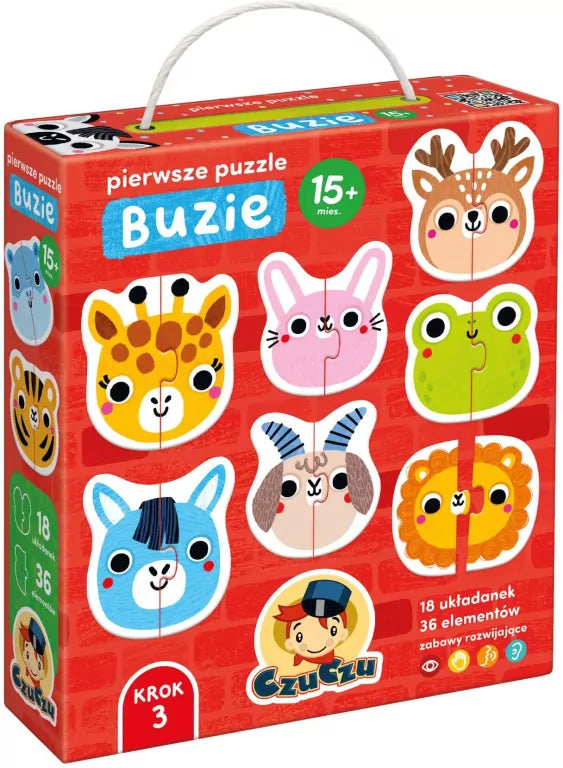 CzuCzu. Buzie. Pierwsze puzzle. 15m+