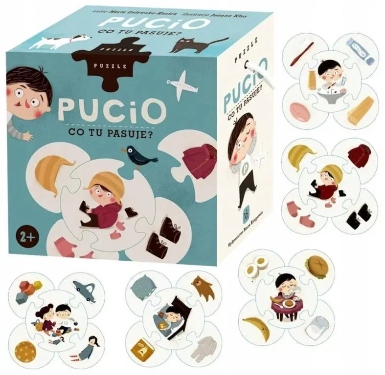 Pucio. Puzzle: Co tu pasuje?