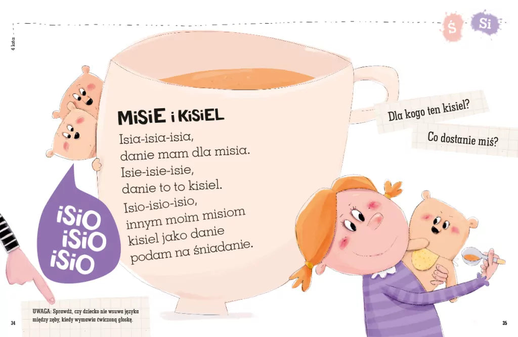 Wierszyki ćwiczące języki, czyli rymowanki logopedyczne dla dzieci