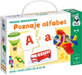 Kapitan nauka. Puzzle edukacyjne. Alfabet 3-6 lat
