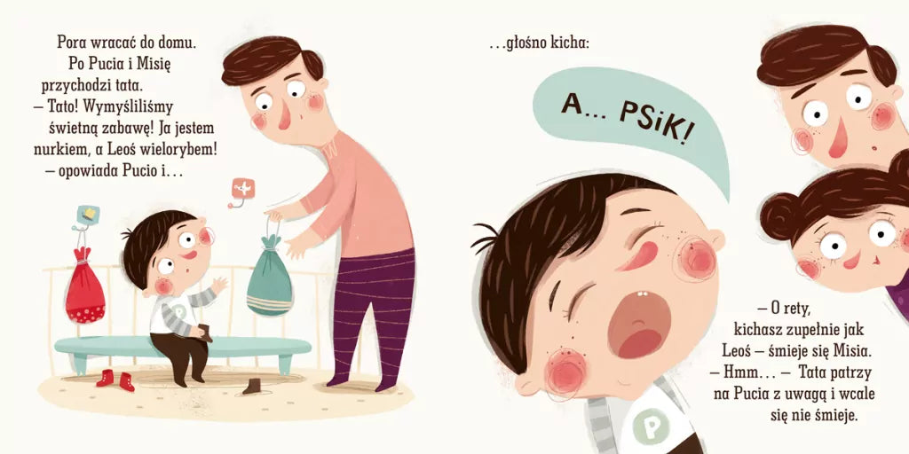 Pucio u lekarza. Uczę się z Puciem