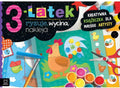 3-latek rysuje, wycina, nakleja