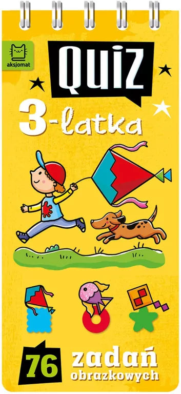 Quiz 3-latka. 76 zadań obrazkowych