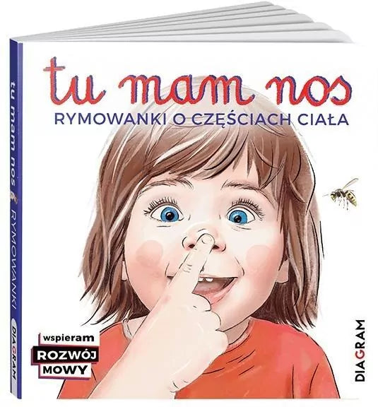 Tu mam nos. Rymowanki o częściach ciała