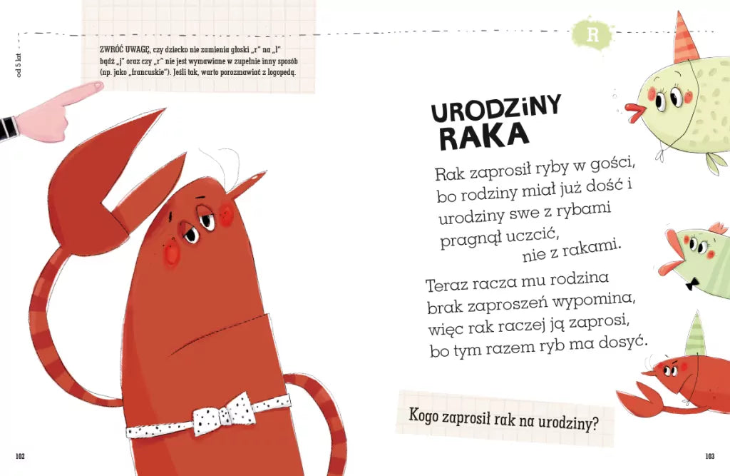 Wierszyki ćwiczące języki, czyli rymowanki logopedyczne dla dzieci
