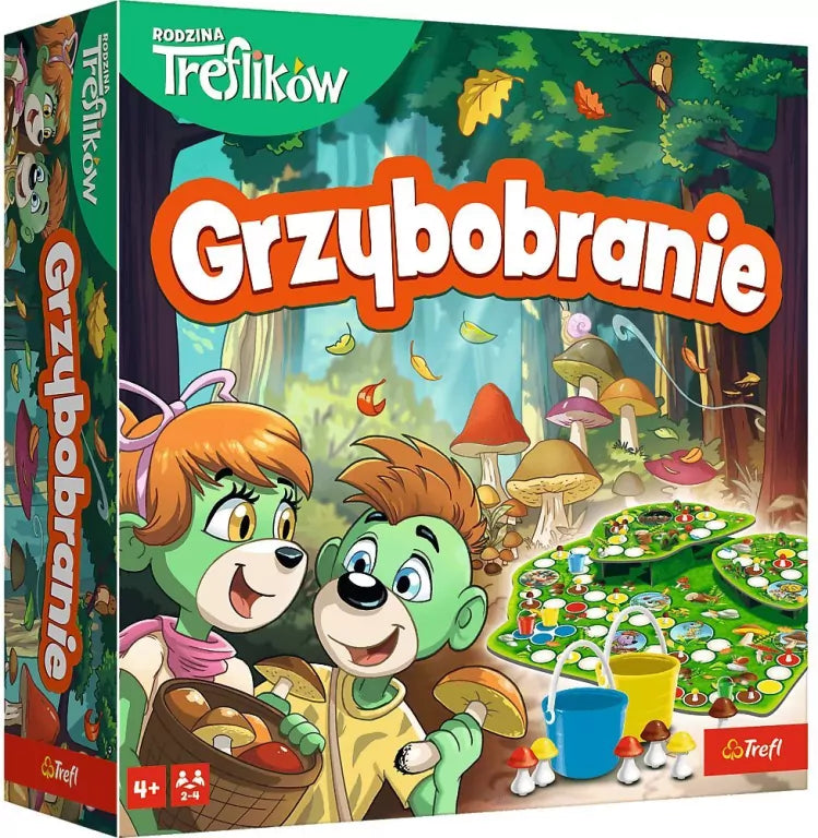 Grzybobranie. Rodzina Treflików. TREFL