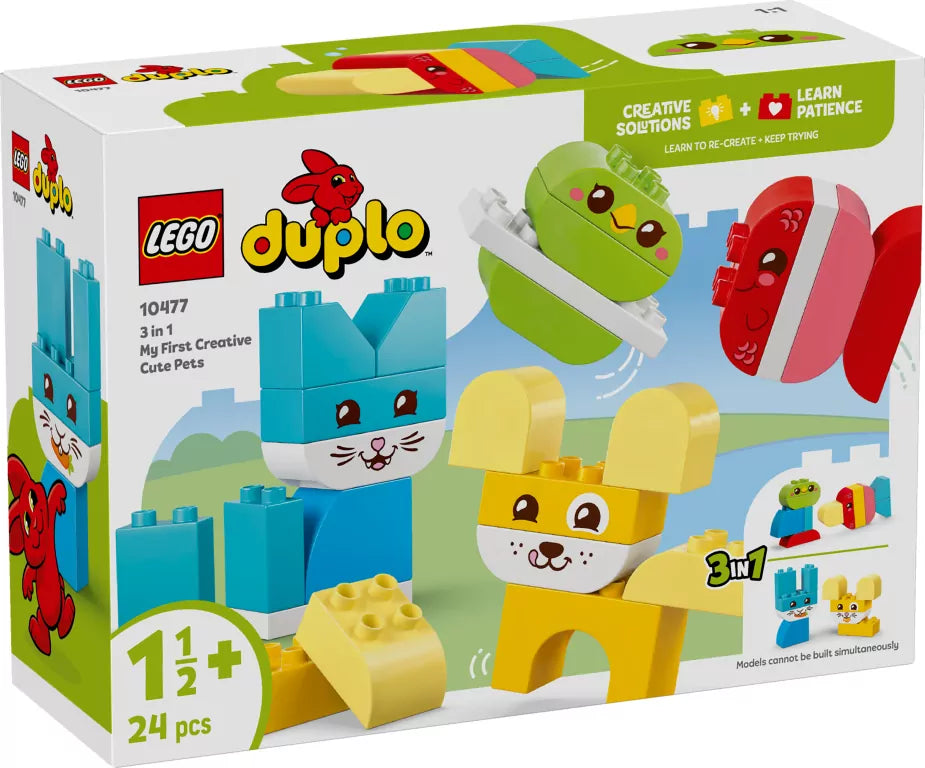 LEGO® Duplo Kreatywne zwierzaki 3w1 10477