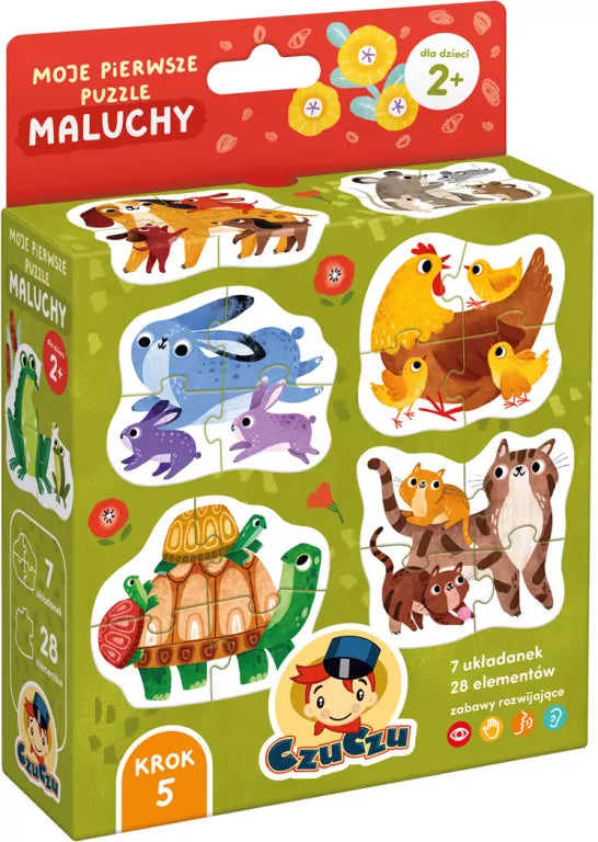 CzuCzu. Maluchy. Moje pierwsze puzzle. 2+