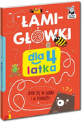 Kapitan Nauka. Łamigłówki dla 4-latka