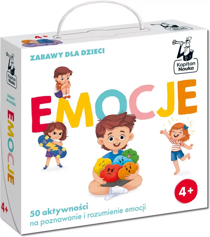 Kapitan Nauka Emocje. Zabawy dla dzieci