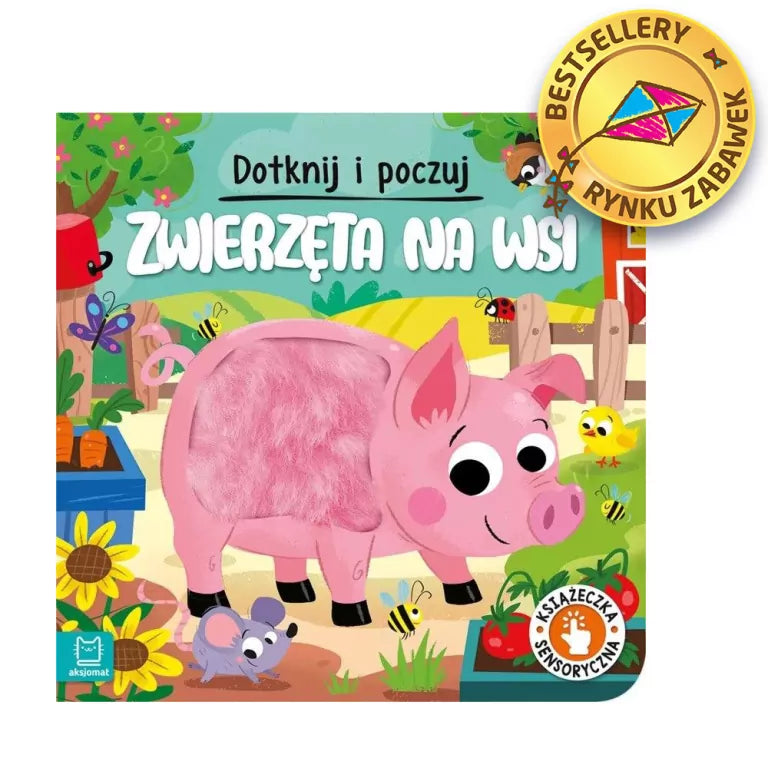Dotknij i poczuj. Zwierzęta na wsi