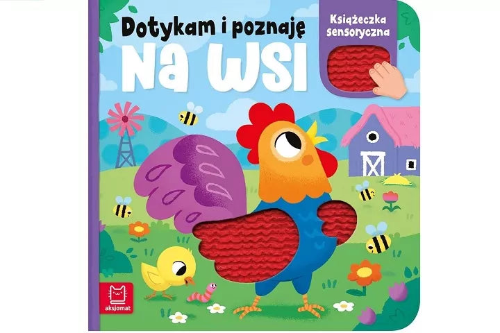 Dotykam i poznaję. Na wsi. Książeczka sensoryczna