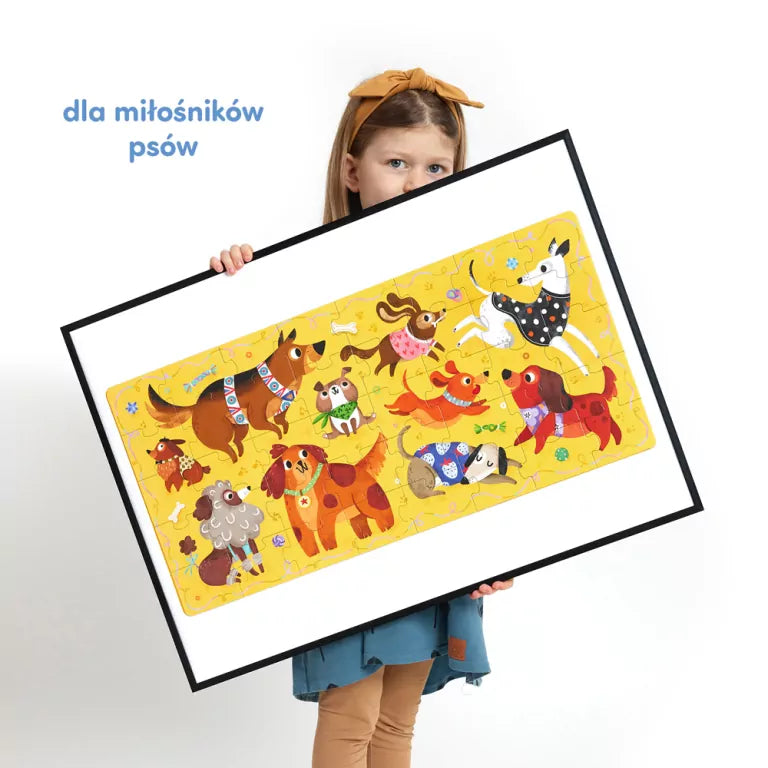 CzuCzu. Puzzle Hau Pieski. 3+