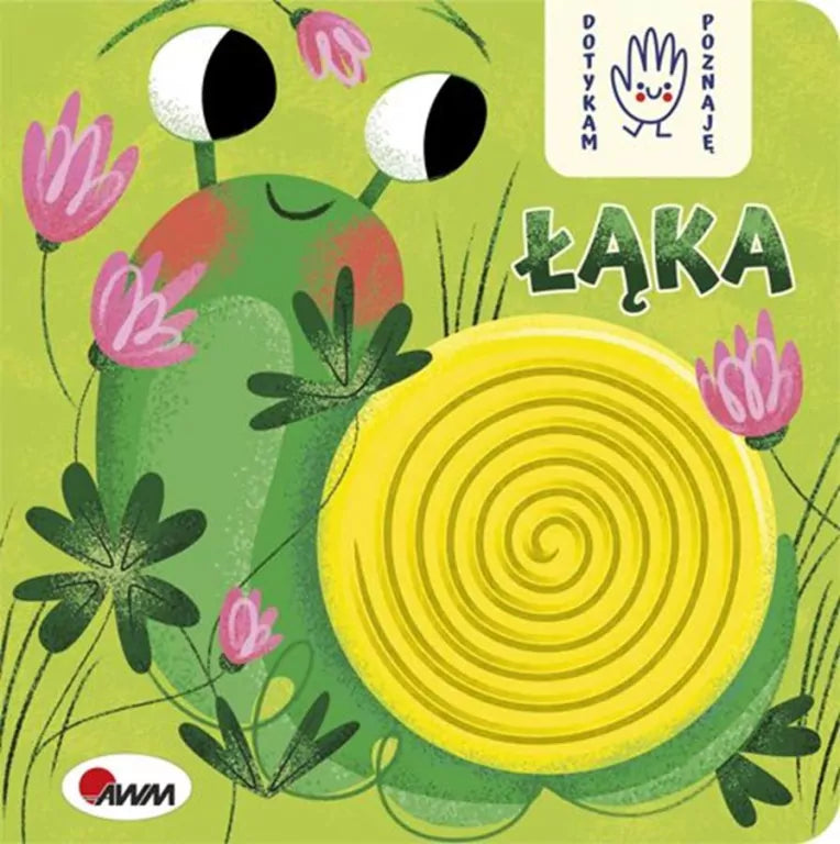 Łąka. Dotykam, poznaję. Książeczka sensoryczna