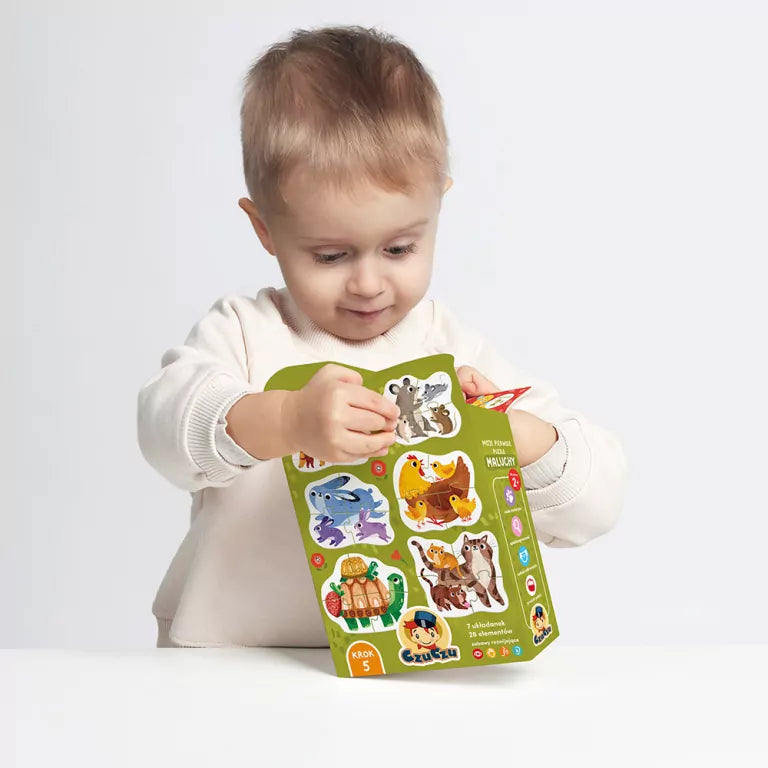CzuCzu. Maluchy. Moje pierwsze puzzle. 2+