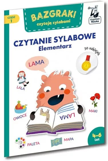 Kapitan Nauka Bazgraki czytają sylabami Elementarz