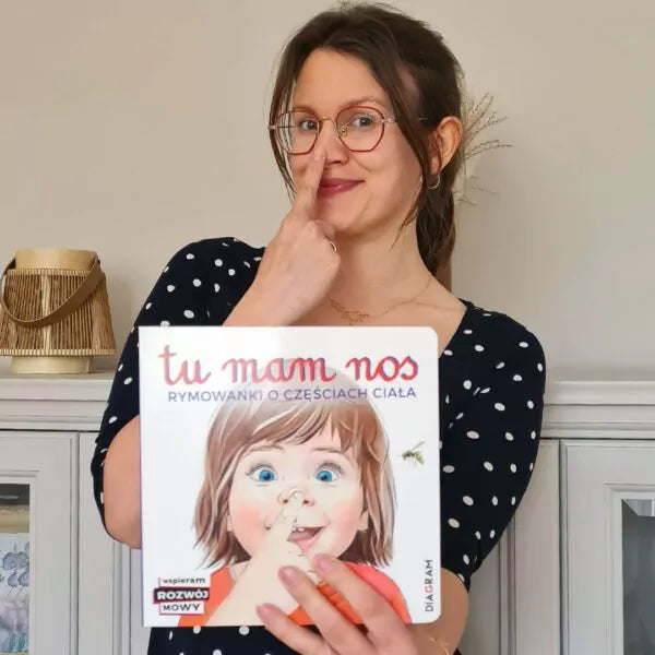 Tu mam nos. Rymowanki o częściach ciała