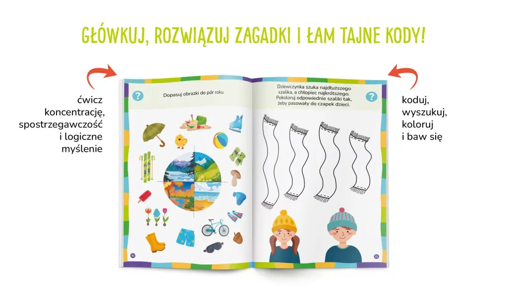 Kapitan Nauka Łamigłówki dla 3-latka