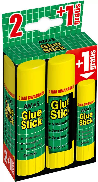 Klej w sztyfcie Glue Stick. 2 szt. 22g + dodatkowy klej 8g