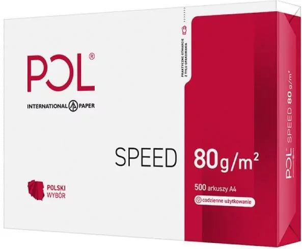 Papier ksero POLspeed. 80g 500 arkuszy A4