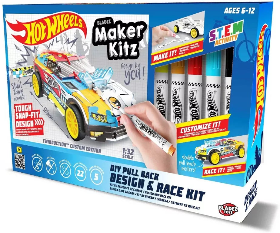 Hot Wheels Maker Kitz. Zestaw z mazakami