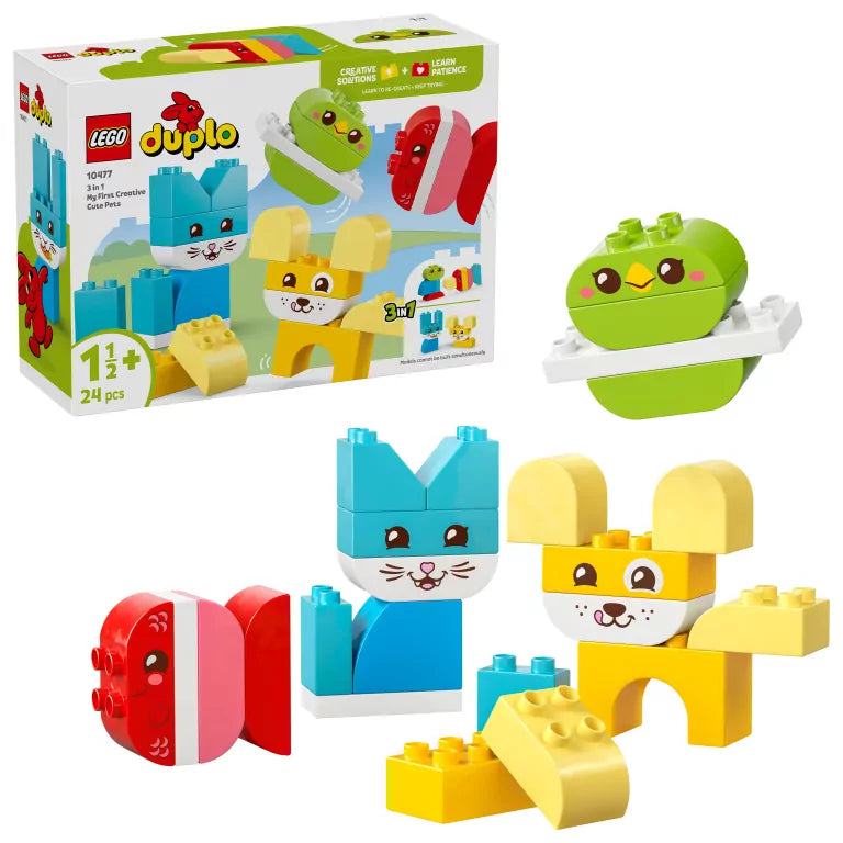 LEGO® Duplo Kreatywne zwierzaki 3w1 10477